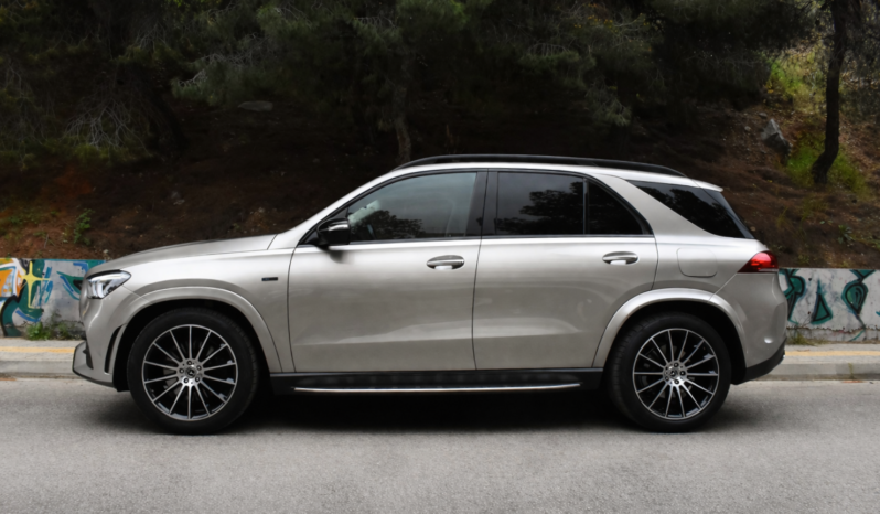 Mercedes-Benz GLE 350 2021 De-AMG PACKET-PANORAMA-MOJAVE SILVER-4 MATIC-BURMESTER full