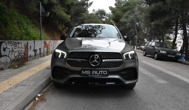 Mercedes-Benz GLE 350 2021 De-AMG PACKET-PANORAMA-MOJAVE SILVER-4 MATIC-BURMESTER full
