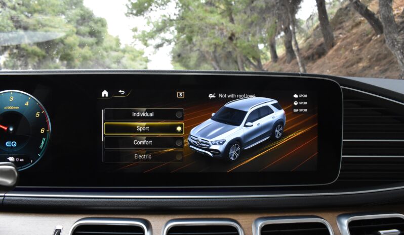 Mercedes-Benz GLE 350 2021 De-AMG PACKET-PANORAMA-MOJAVE SILVER-4 MATIC-BURMESTER full