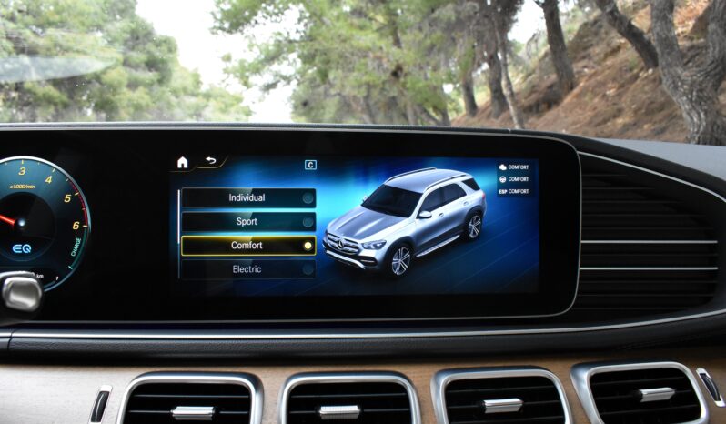 Mercedes-Benz GLE 350 2021 De-AMG PACKET-PANORAMA-MOJAVE SILVER-4 MATIC-BURMESTER full