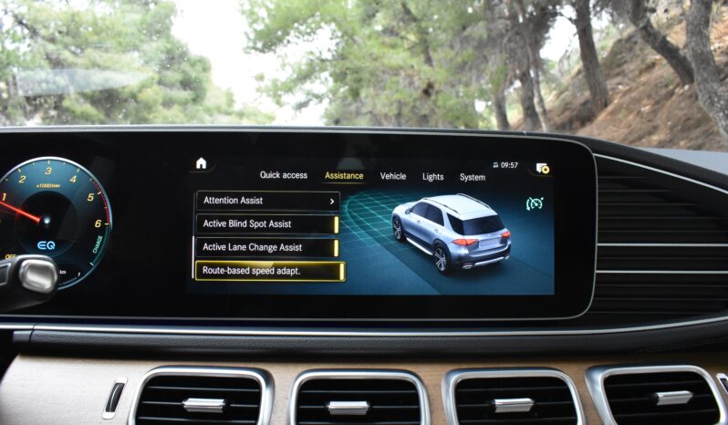 Mercedes-Benz GLE 350 2021 De-AMG PACKET-PANORAMA-MOJAVE SILVER-4 MATIC-BURMESTER full