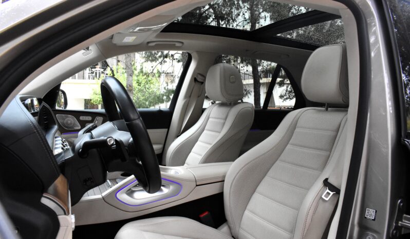 Mercedes-Benz GLE 350 2021 De-AMG PACKET-PANORAMA-MOJAVE SILVER-4 MATIC-BURMESTER full