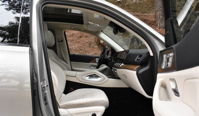 Mercedes-Benz GLE 350 2021 De-AMG PACKET-PANORAMA-MOJAVE SILVER-4 MATIC-BURMESTER full