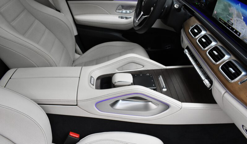 Mercedes-Benz GLE 350 2021 De-AMG PACKET-PANORAMA-MOJAVE SILVER-4 MATIC-BURMESTER full