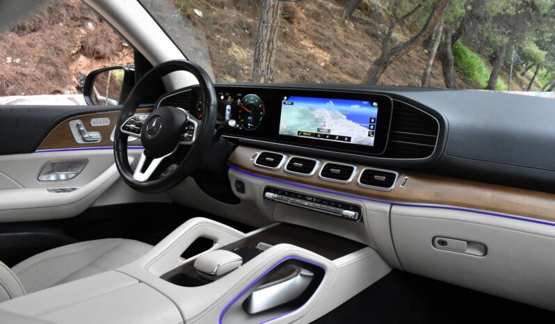 Mercedes-Benz GLE 350 2021 De-AMG PACKET-PANORAMA-MOJAVE SILVER-4 MATIC-BURMESTER full